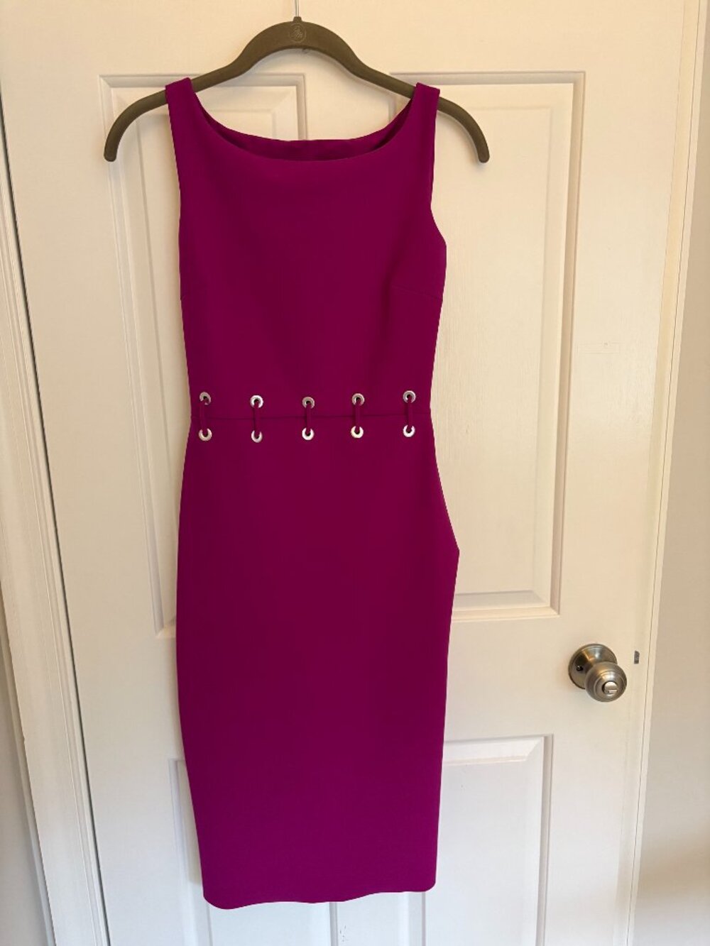 Chiara Boni La Petite Robe Maria Dress in Iris Fushia size 40